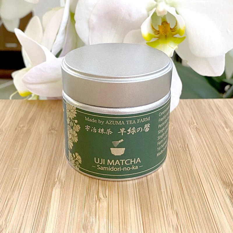 #0113.K6 Samidori no Ka - Samidori Cultivar Matcha, Naturally Grown by Azuma Tea Garden, Standard Ceremonial Grade Matcha 早緑の馨 - Image 3