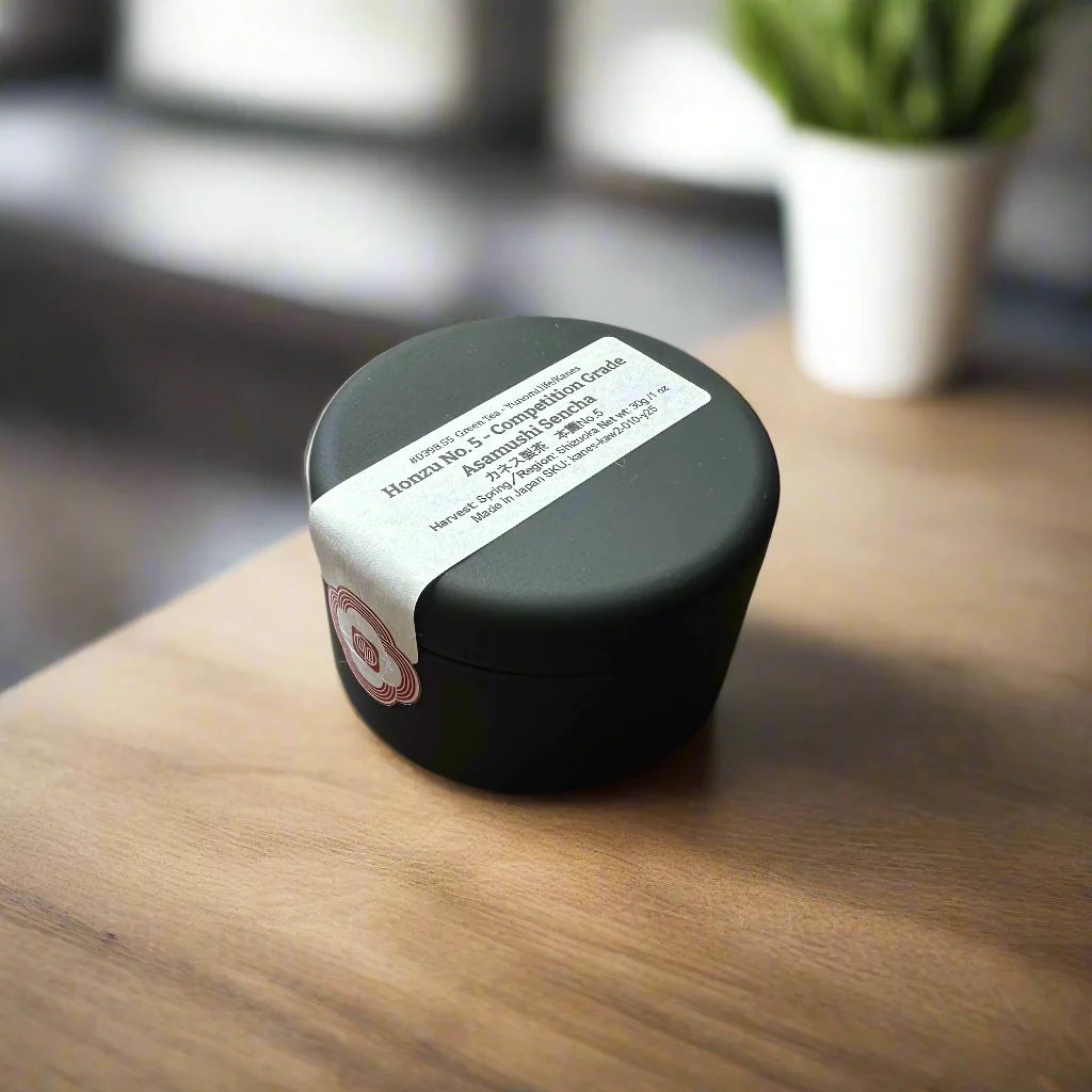 #0398.S5 Kanes Tea: Honzu No. 5 - Competition Grade Asamushi Sencha from Kawane, Shizuoka - Image 3