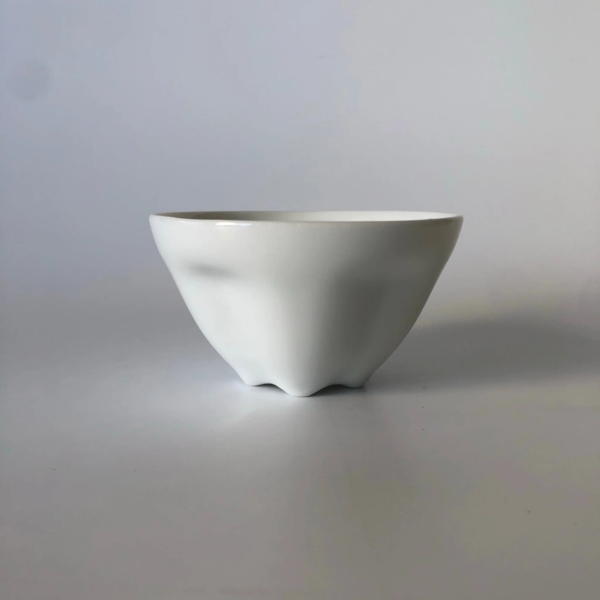 Sakura Shaped Porcelain Tea Cup - Image 3