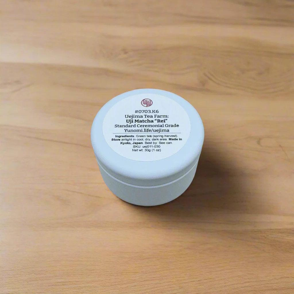 #0703.K6 Uejima Tea Farm: Uji Matcha "Rei" (Samidori) - Kyoto Grown Standard Ceremonial Grade Matcha 京都宇治和束茶　抹茶　玲 (limited quantity) - Image 3